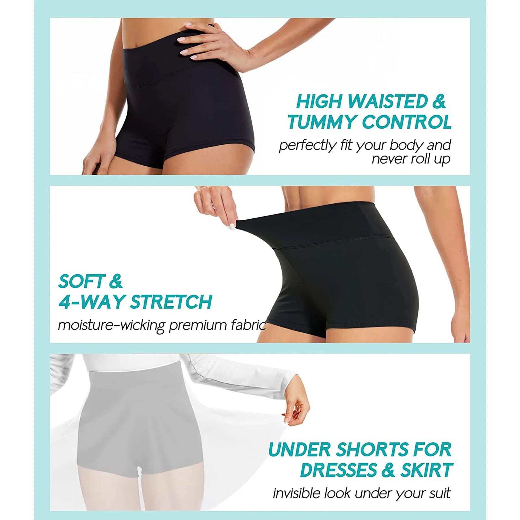 Women Workout Yoga Shorts 3