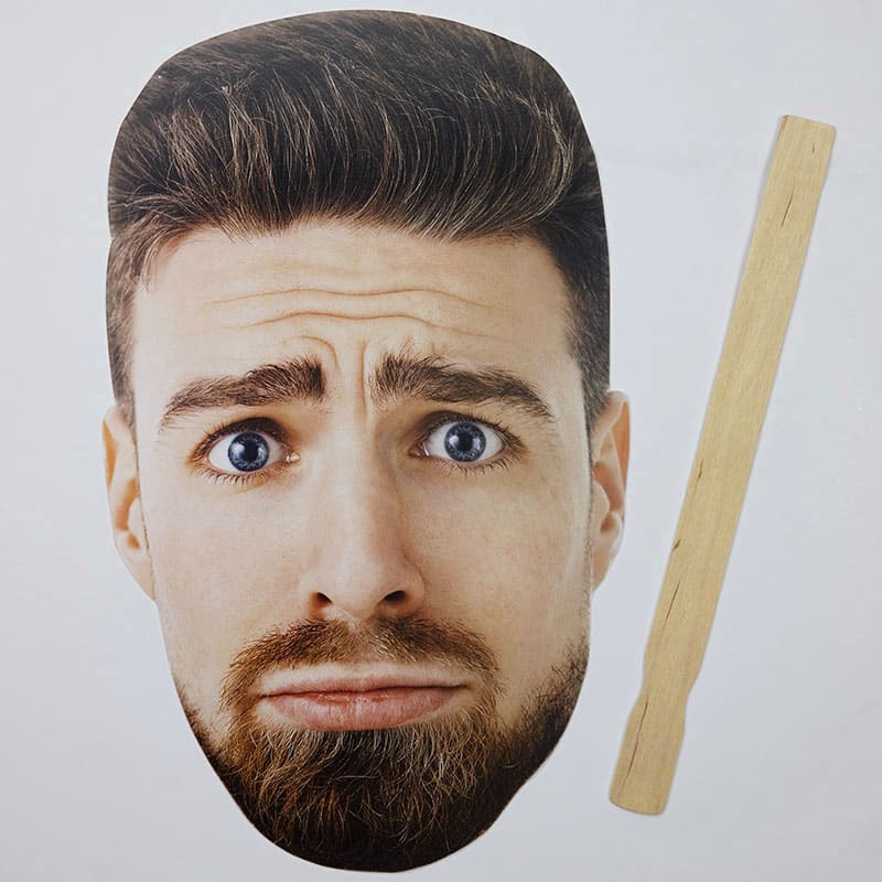 12 X 18 Inch Card Stock Big Head Cutouts 14