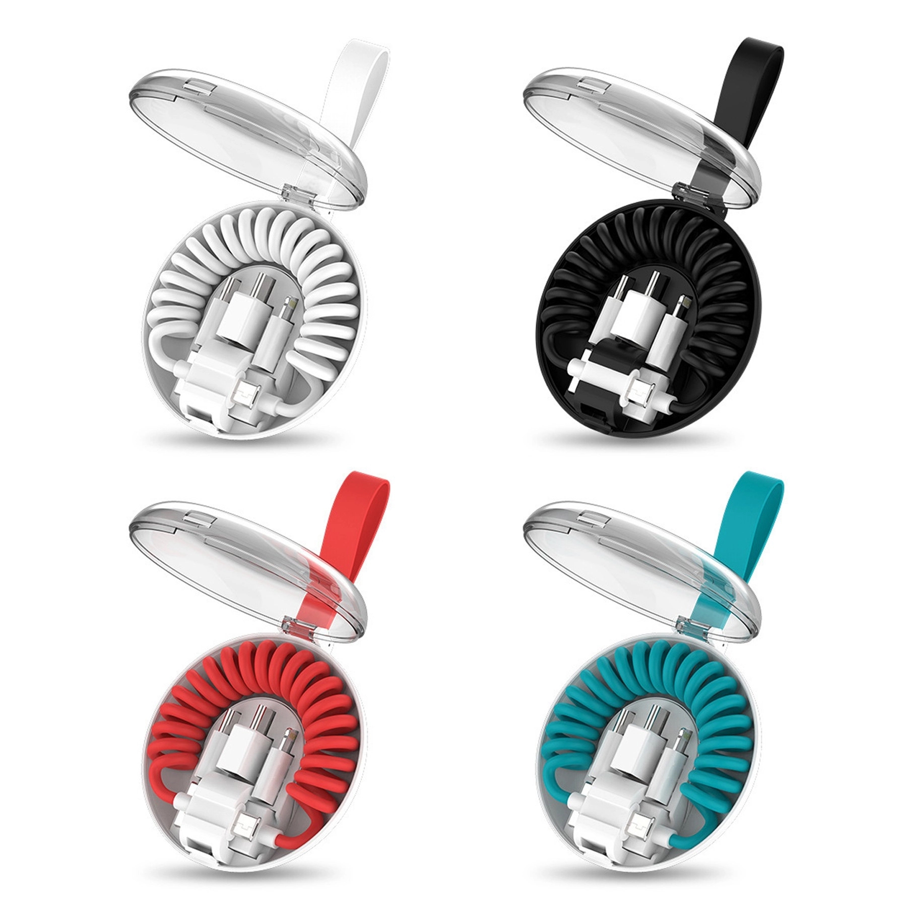 Round Spring Charger Cable 2