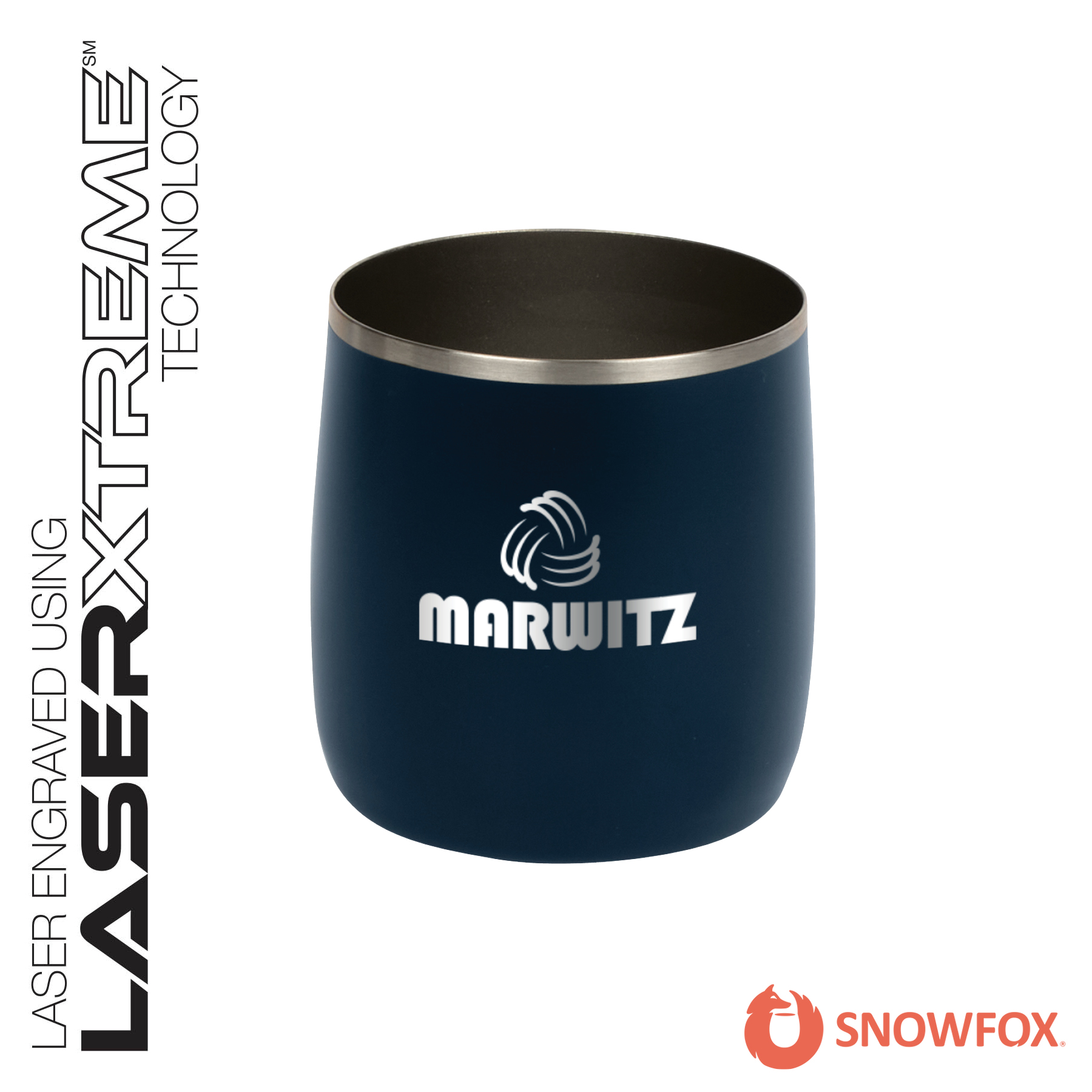 Snowfox® 11 oz. Vacuum Insulated Whiskey Rocks Tumbler 4