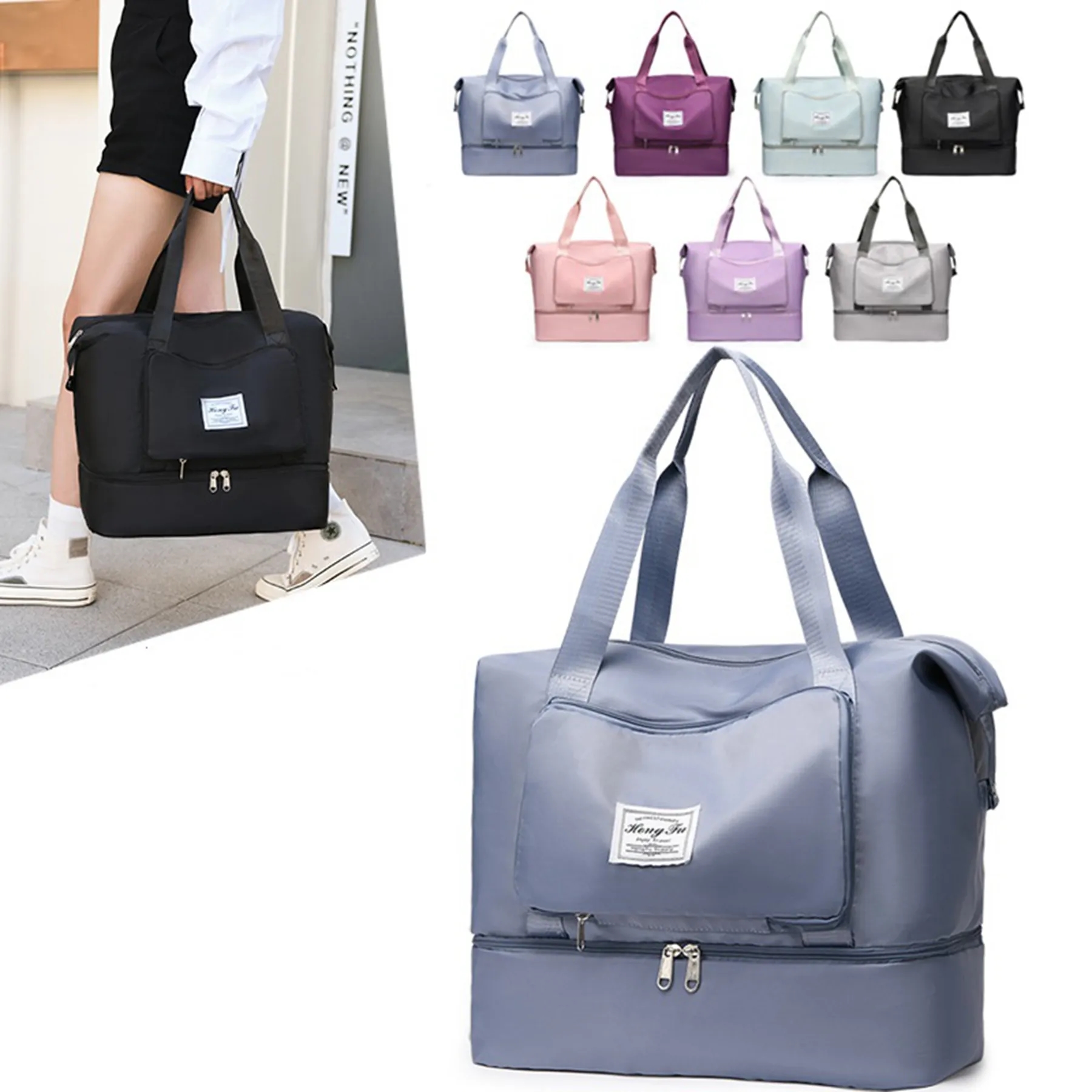 Waterproof Folding Travel Luggage Bag 12