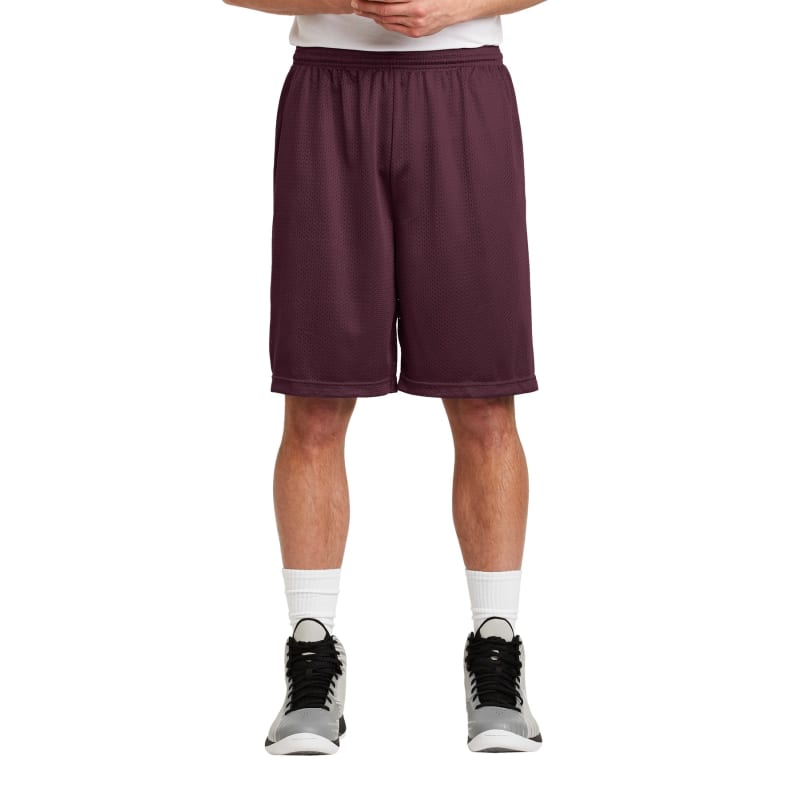 Sport-Tek Long PosiCharge Classic Mesh Short. 32