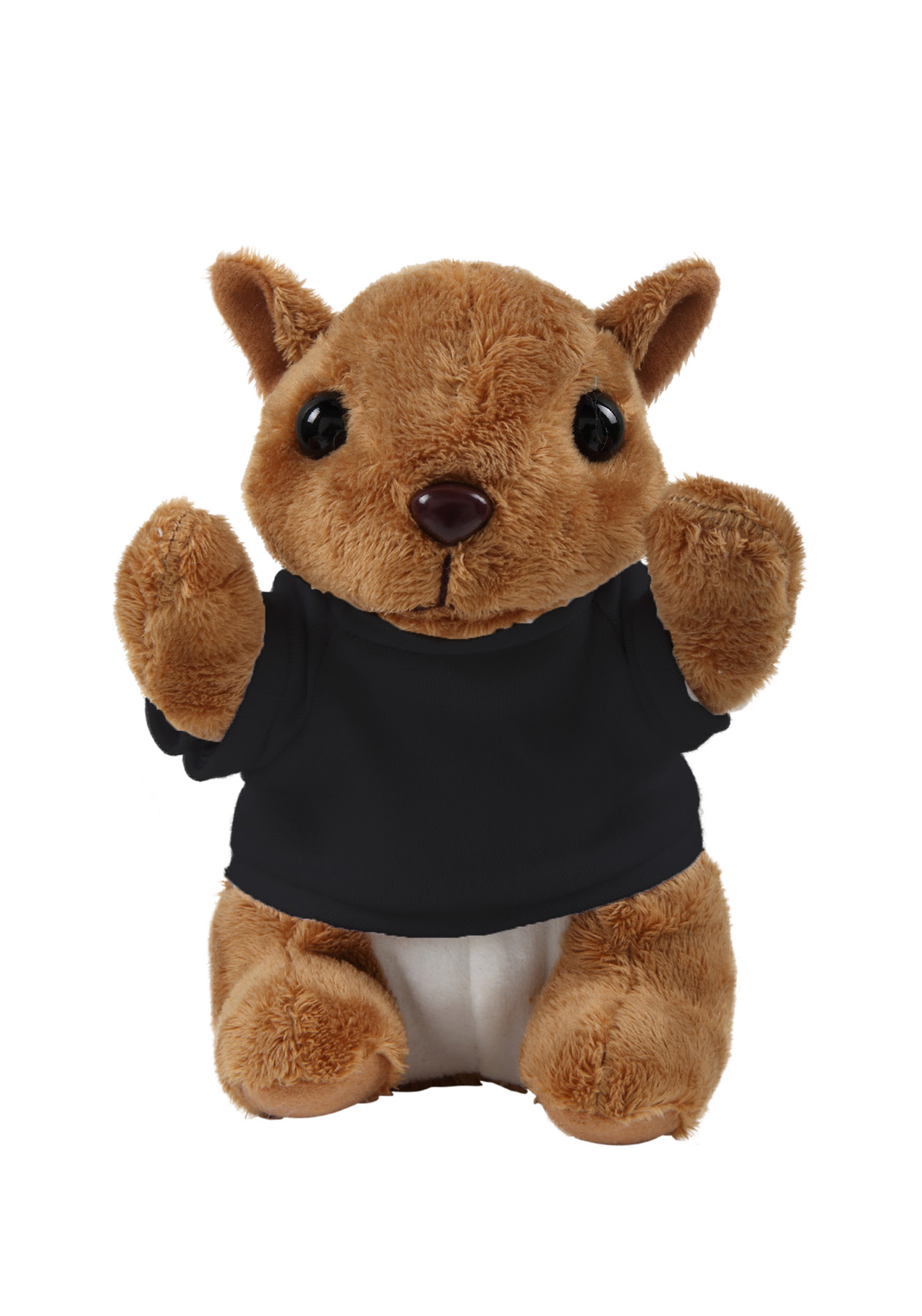 Soft Plush Sitting Squirrel with T-shirt 9