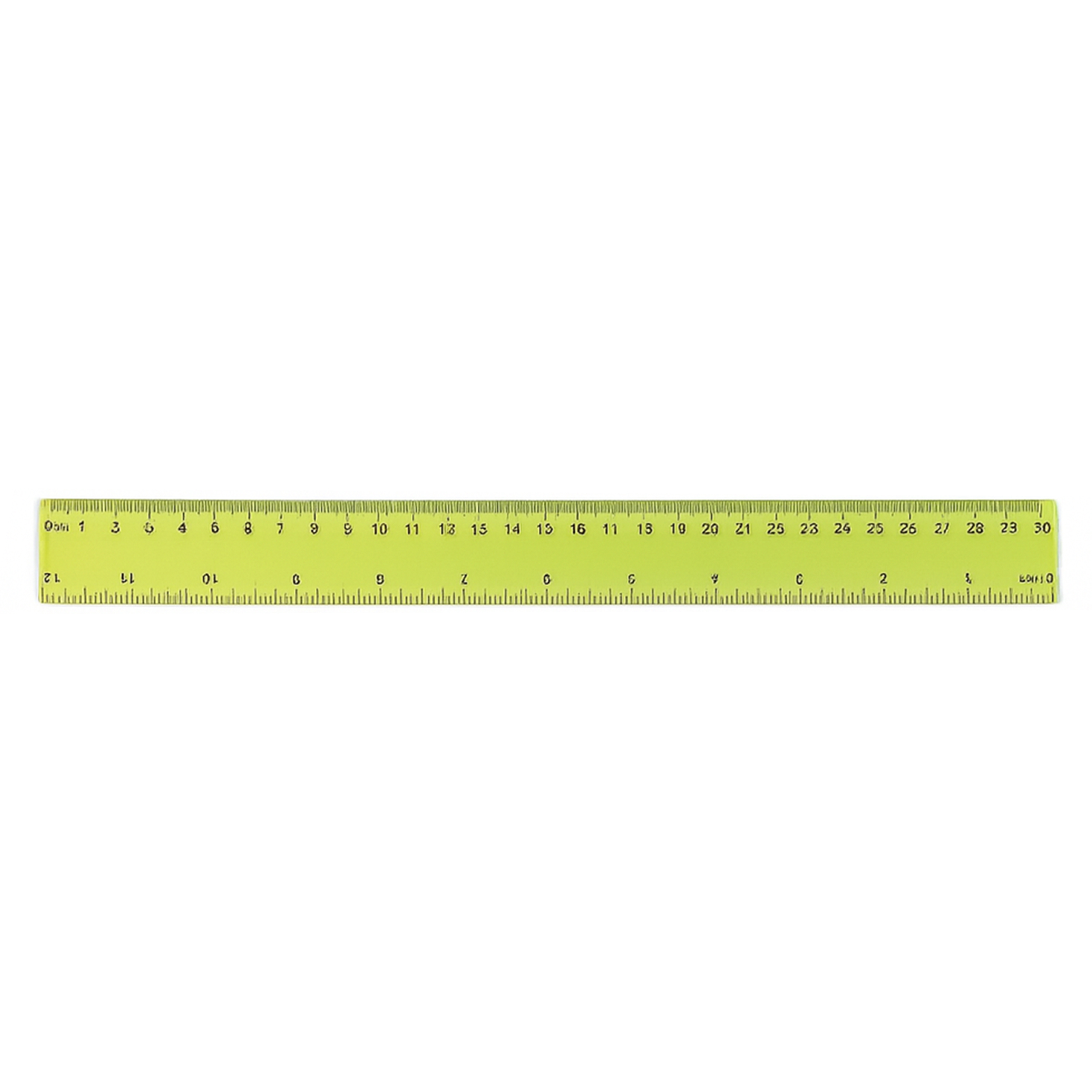Colorful Plastic 12 Inch Ruler 7