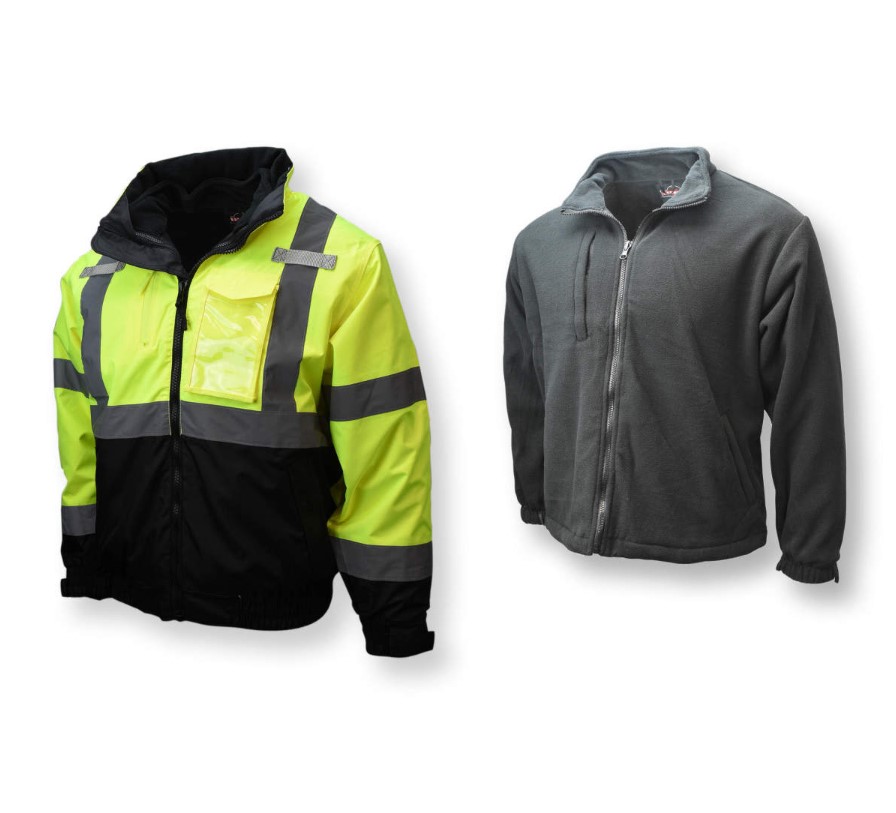 Radians  Three-in-One Deluxe High Visibility Bomber Jacket 6