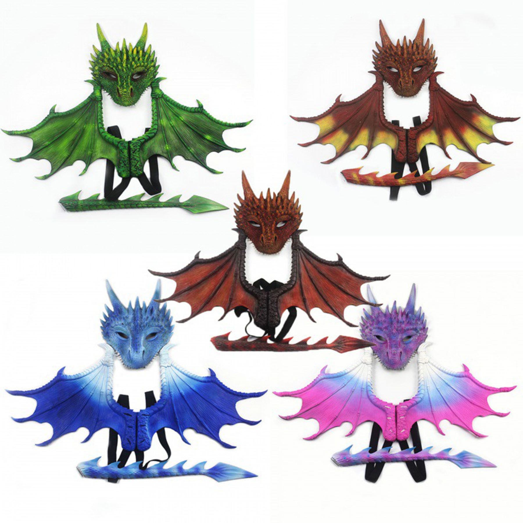 Hallween Wings Dragon Costume 4