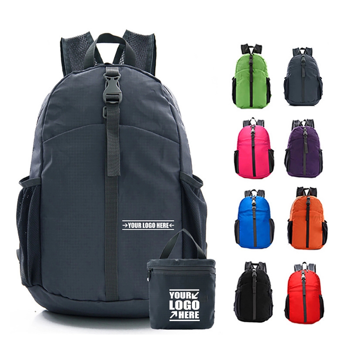 Waterproof Lightweight Hiking Folding Backpack 2