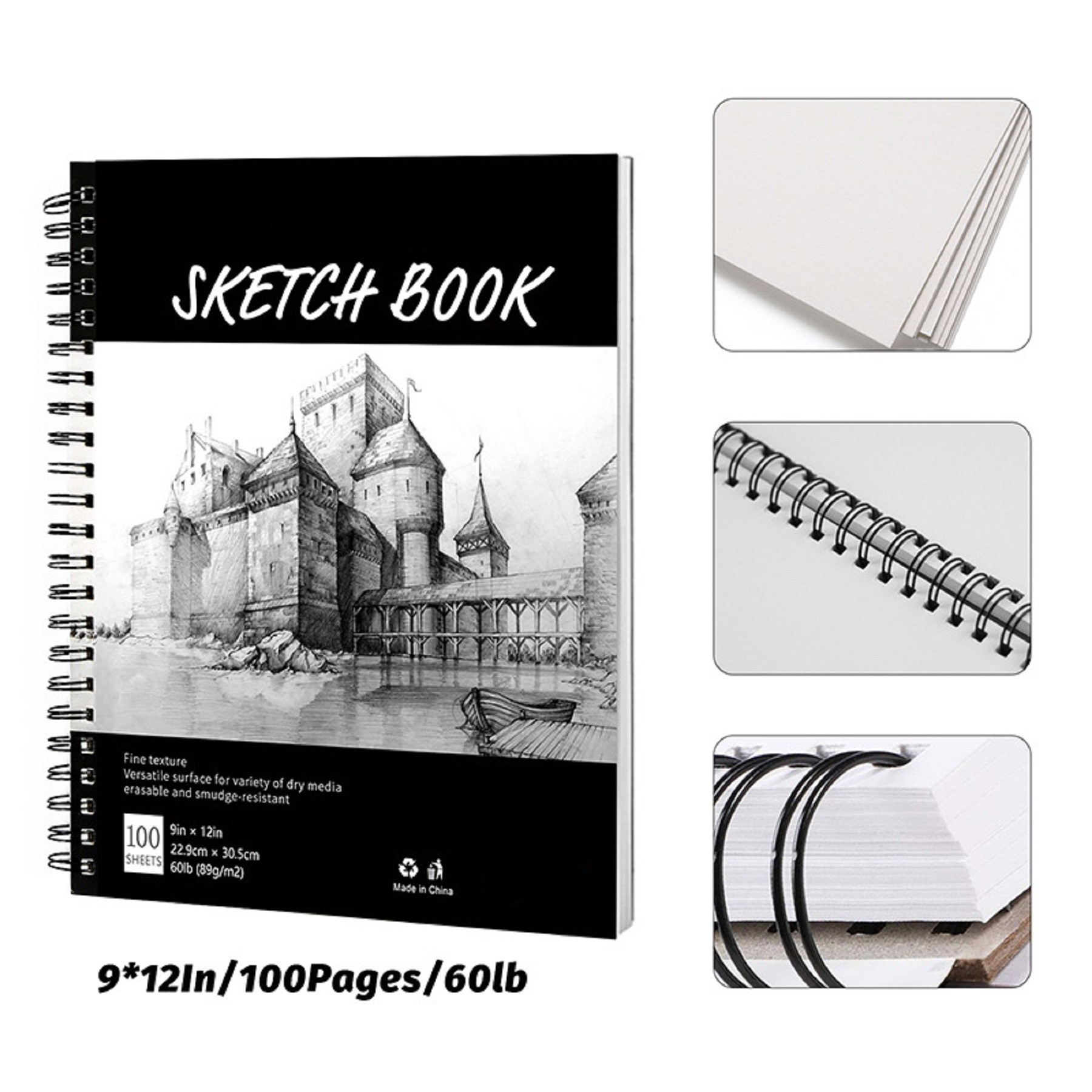 Acid Free Art Sketch Book 4