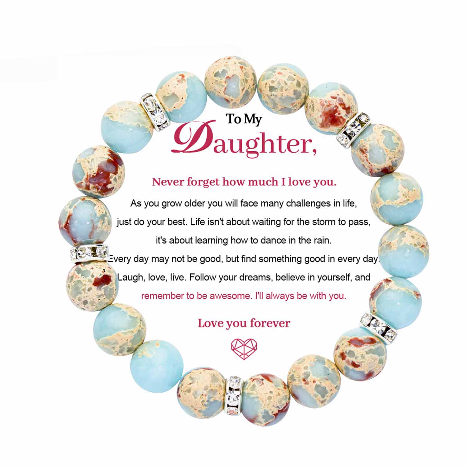 Natural Stone Bracelet Birthday Gift 5