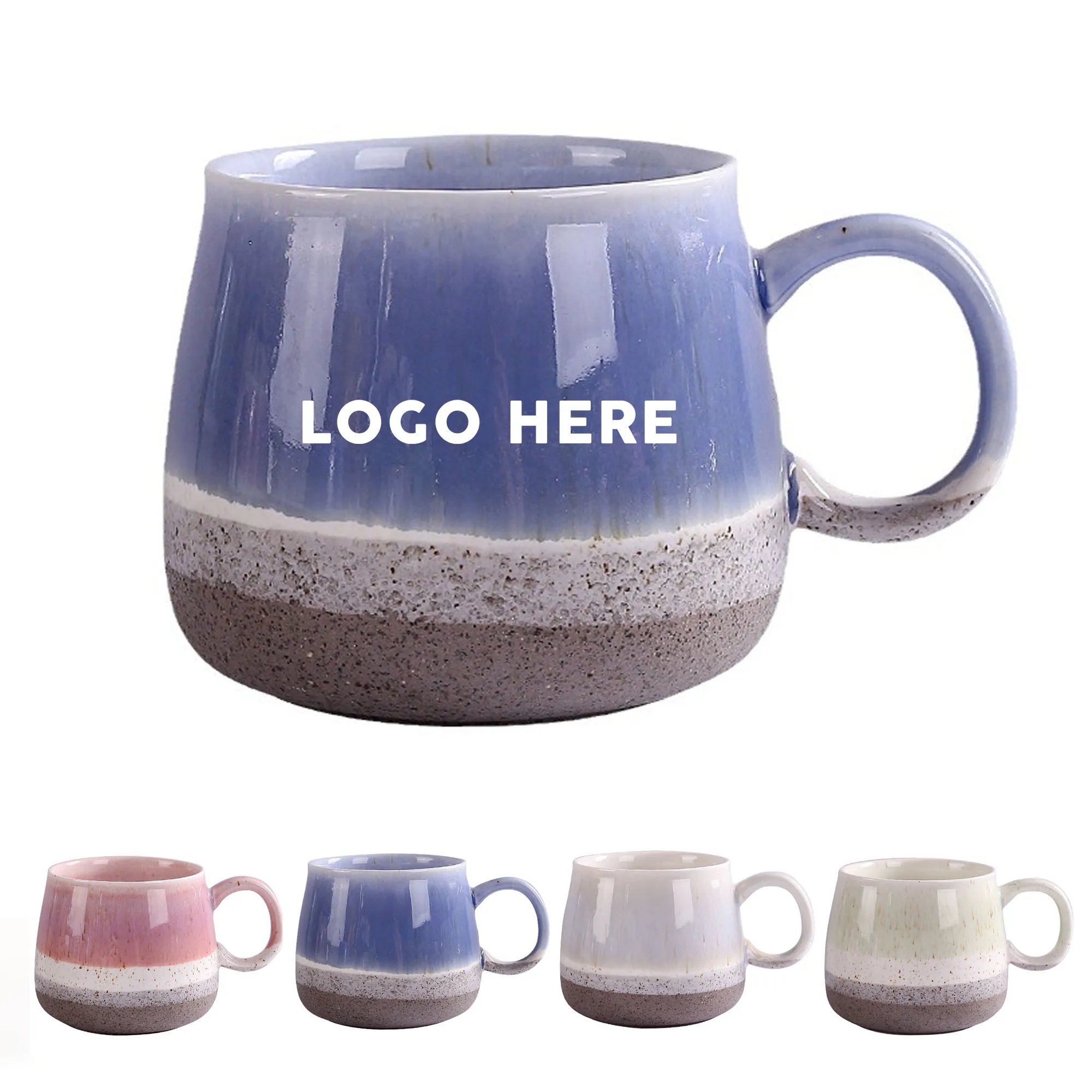 Personalized Premium 14oz Ceramic Coffee Mug 4