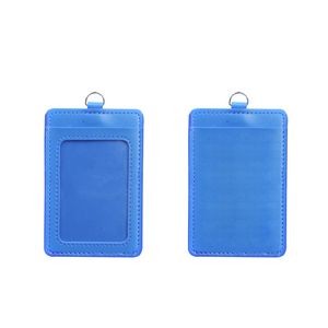 Portrait Dual Side PU Leather Card Holder 35