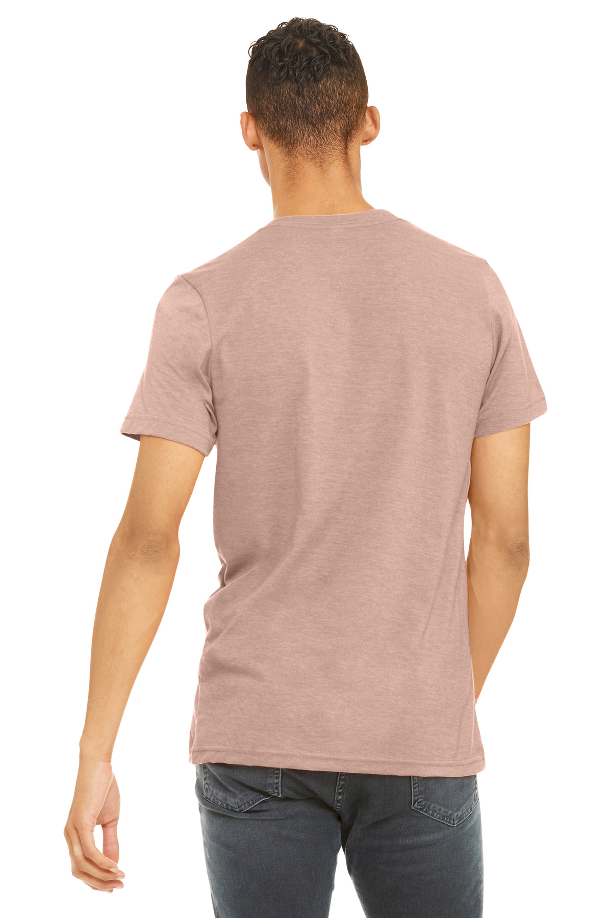 BELLA+CANVAS Unisex Heather CVC Short Sleeve Tee. BC3001CVC 597