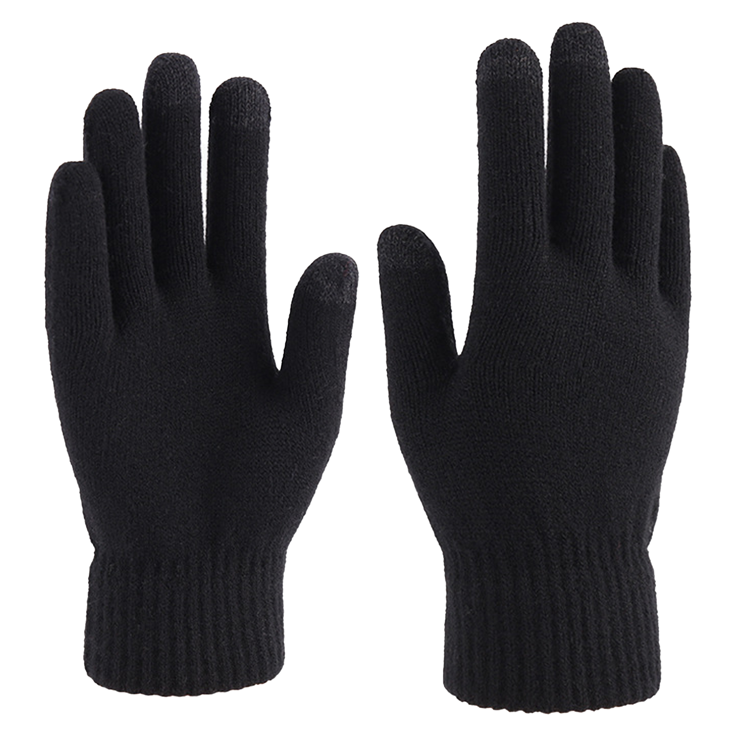 Acrylic Thick And Warm Knitted Gloves 5