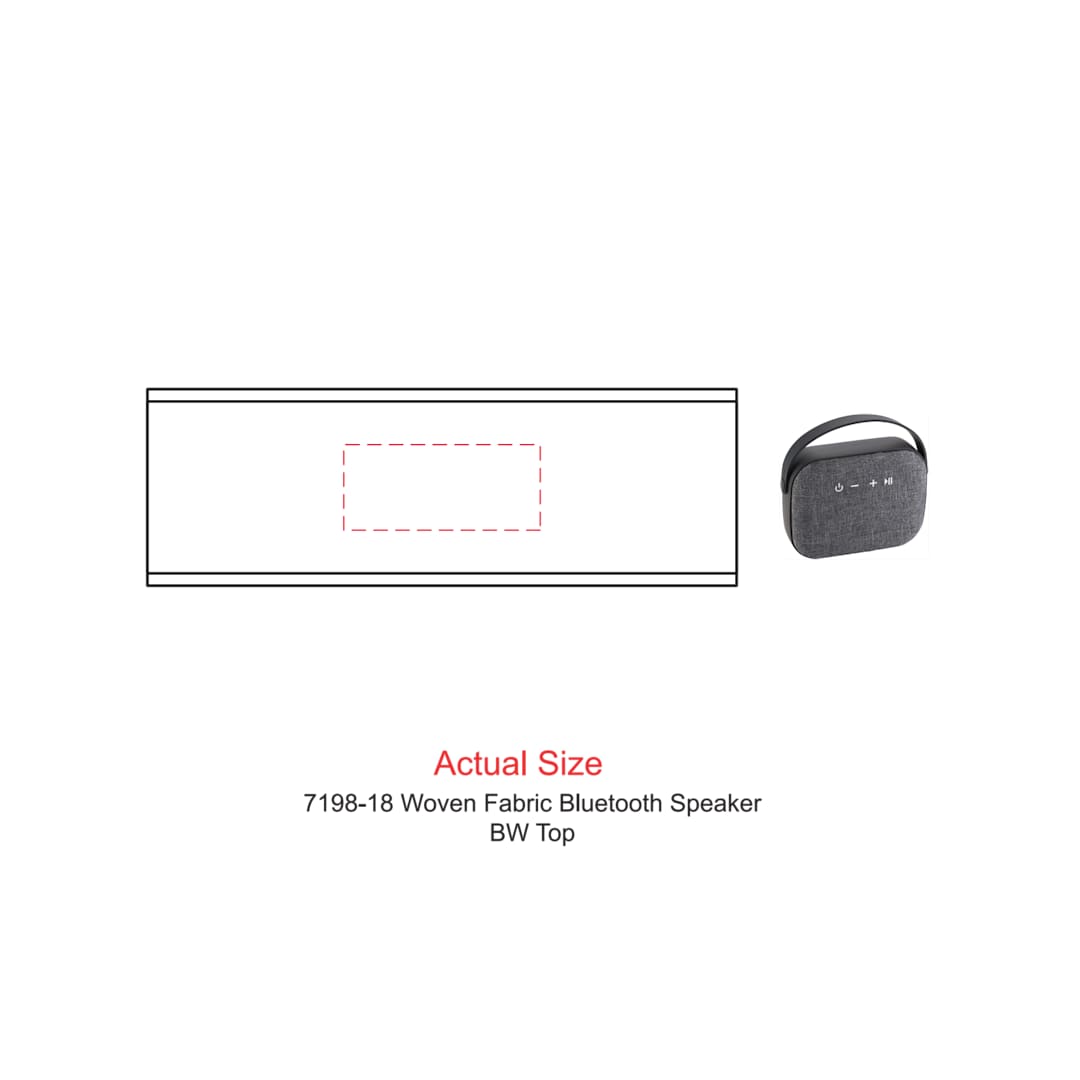 Woven Fabric Bluetooth Speaker 33