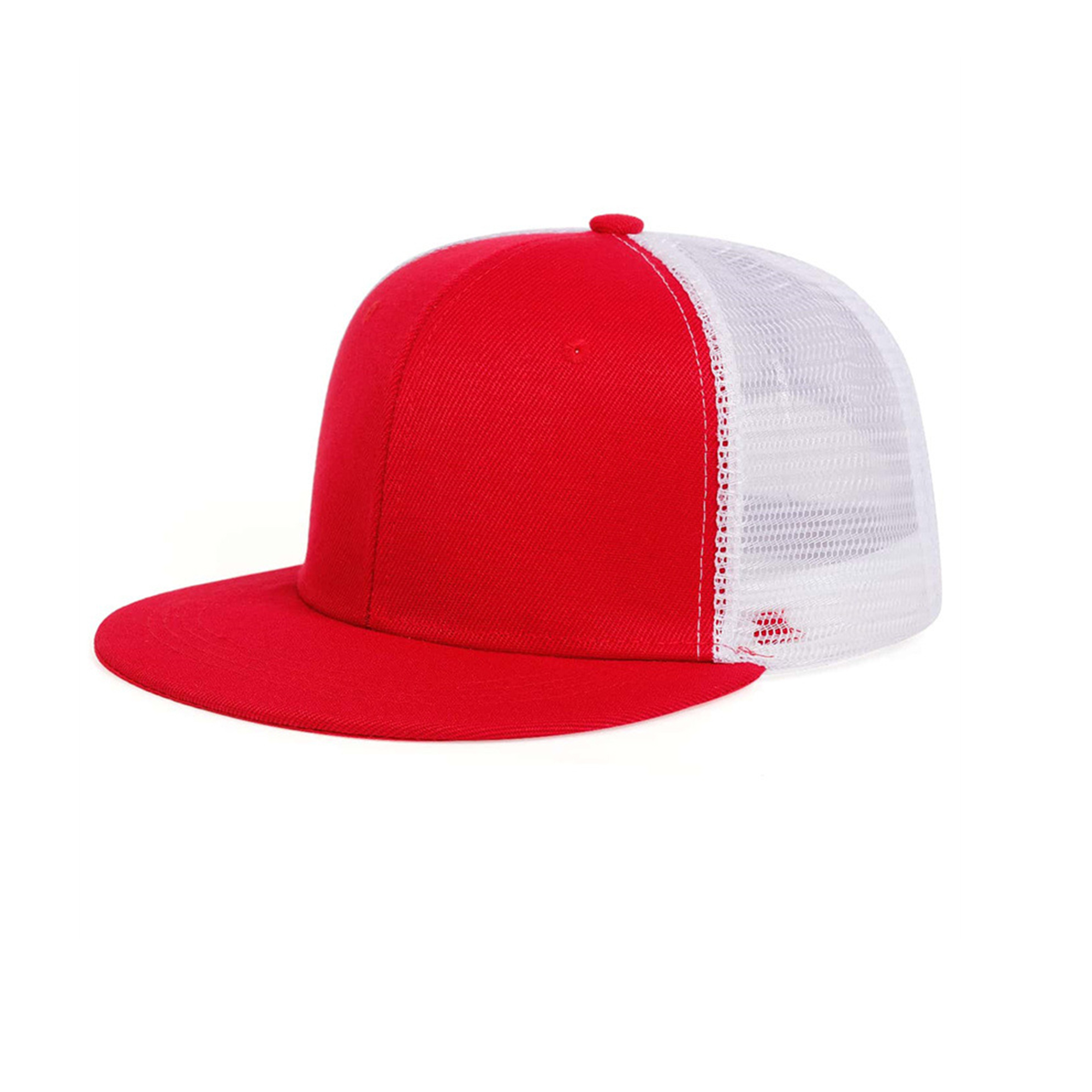 Six Panel Structured Trucker Cap With Mesh Back 9