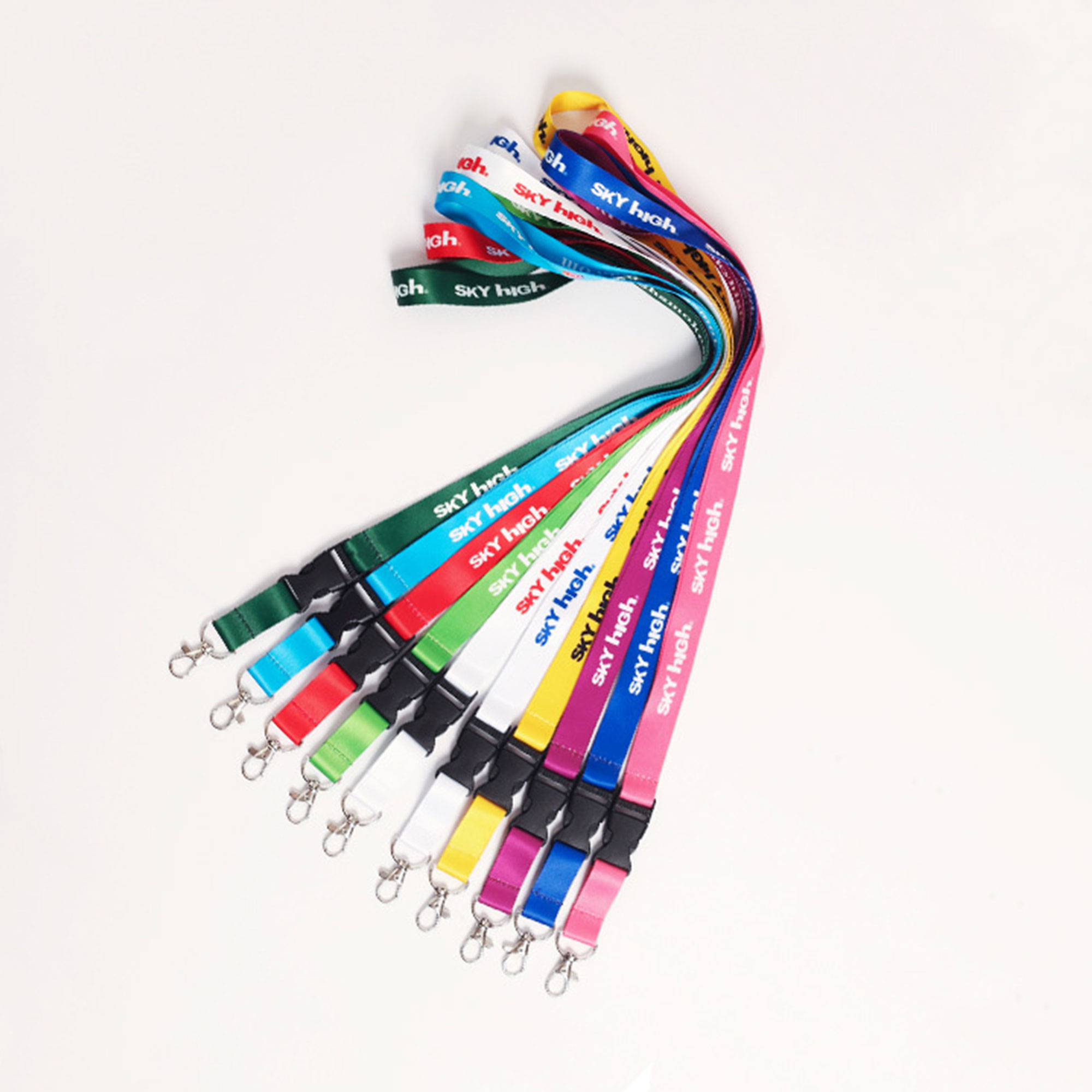 Wide Polyester Lanyard With Buckle 3