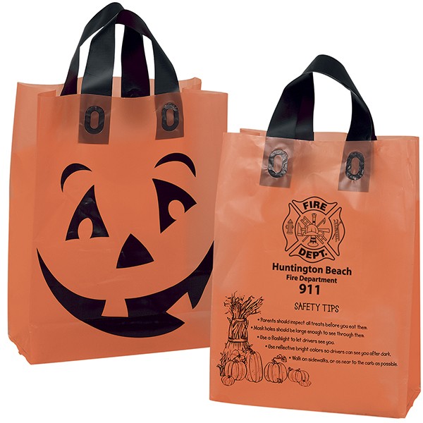 Pumpkin Frosted Shopper - Flexo Ink Print 2