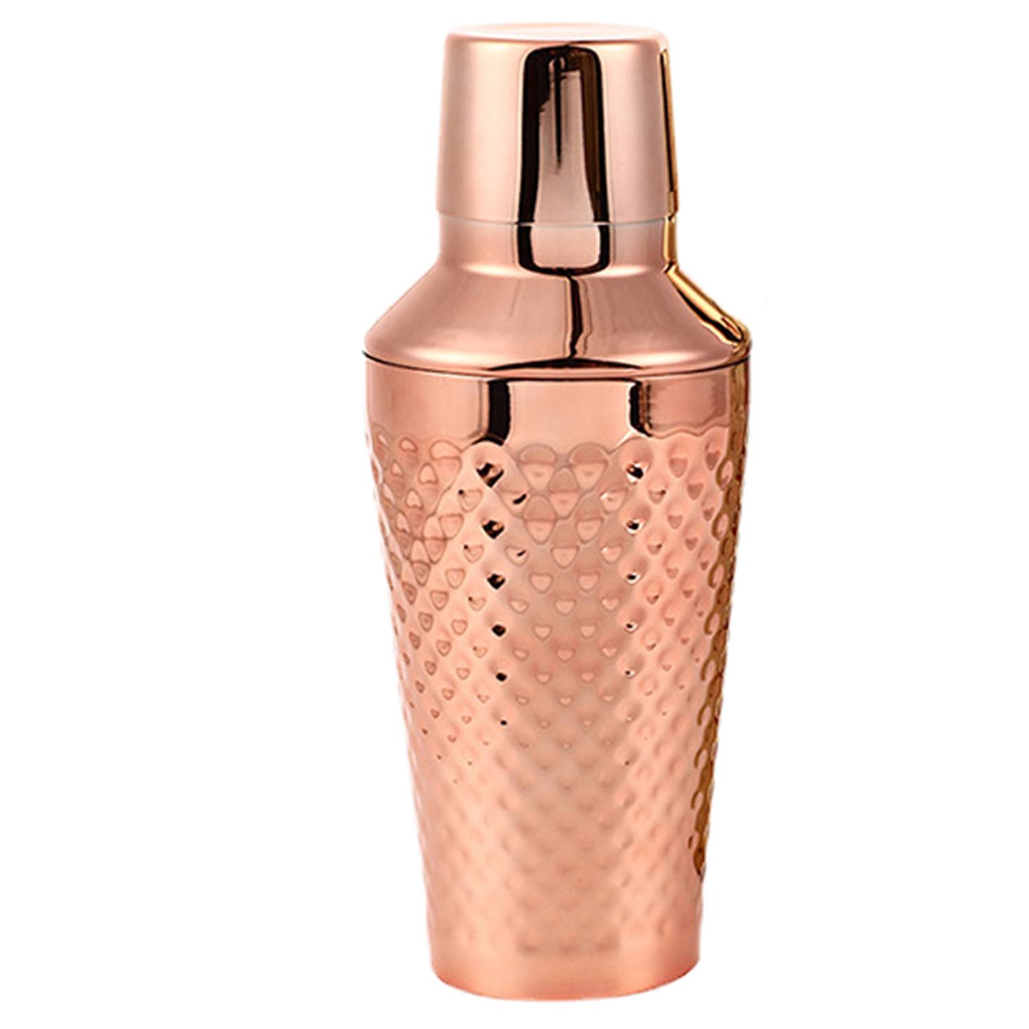 20oz Stainless Steel Cocktail Shaker w/ Built-in Strainer 7
