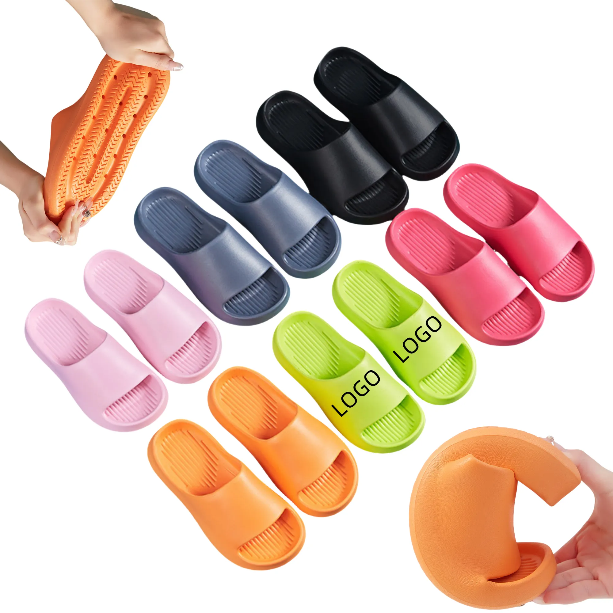 Anti-Slip Indoor Portable Odorless Slipper 2