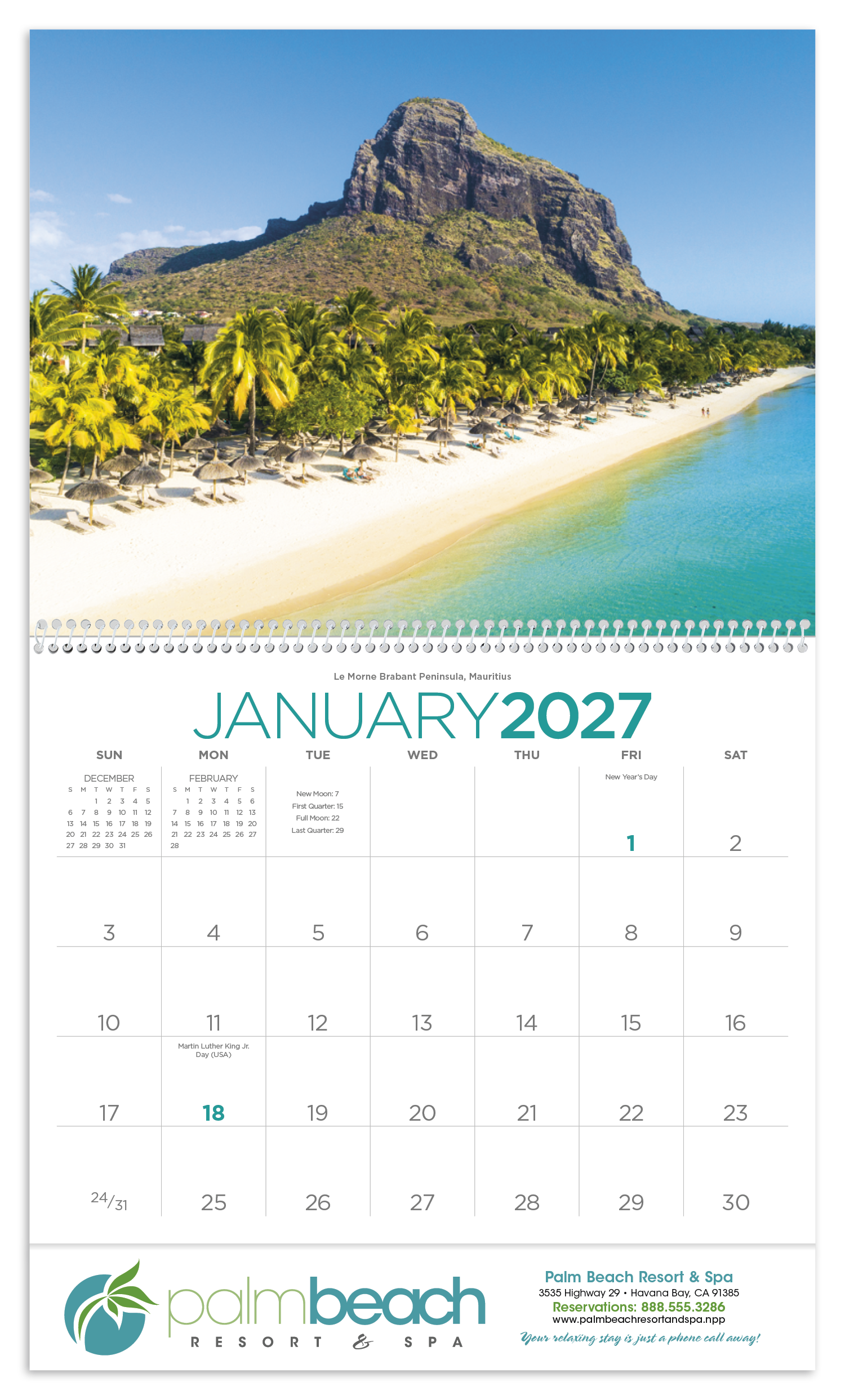 Triumph® Calendars Beaches Calendar 64