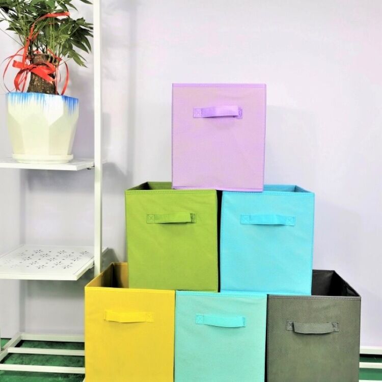 Collapsible Stackable Storage Bins 1