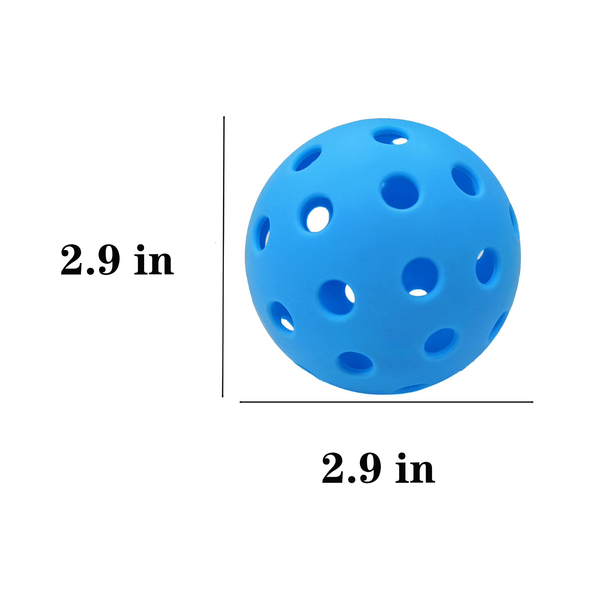 40 Holes Premium Outdoor Pickleball 2