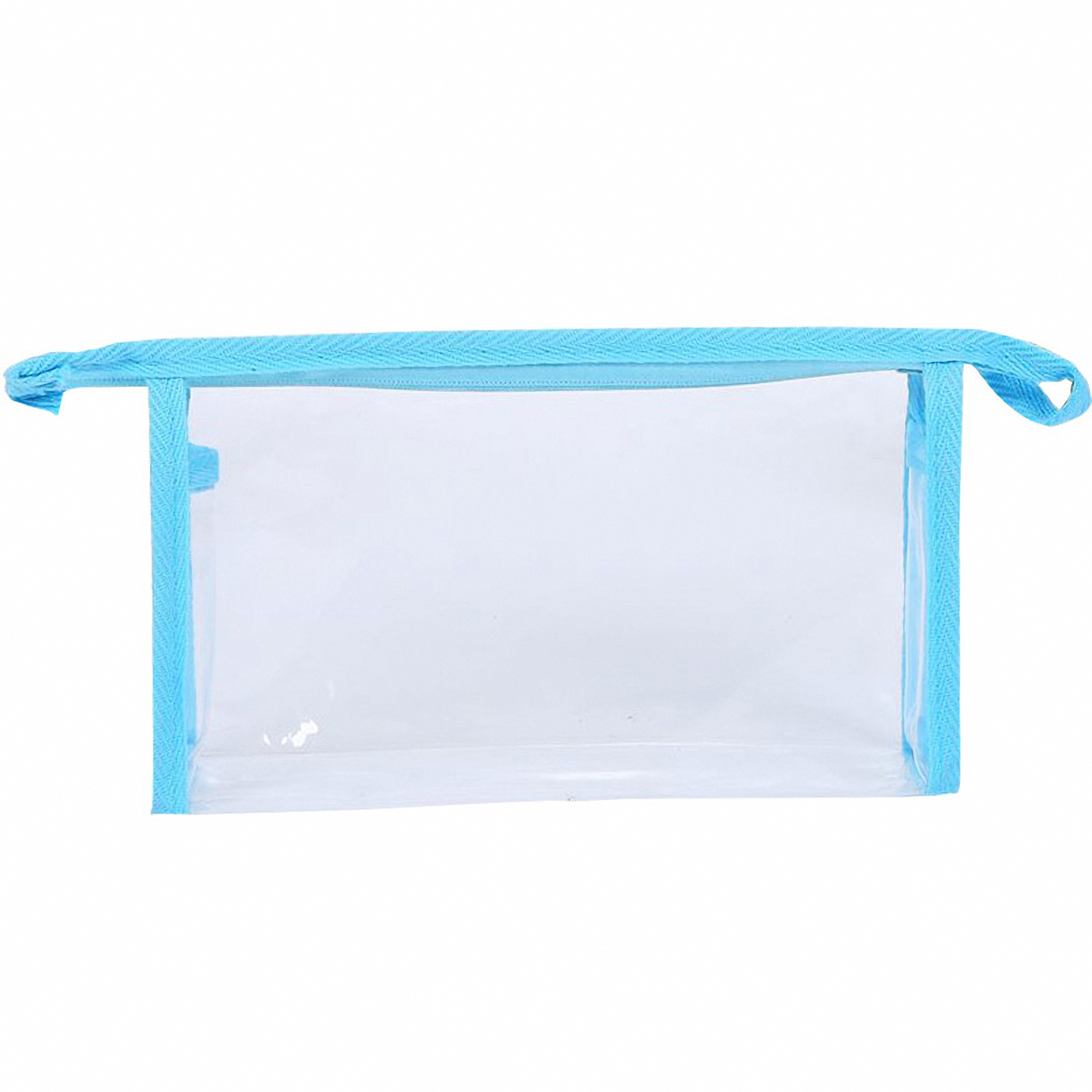 Clear PVC Travel Toiletry Bag with Zipper 4