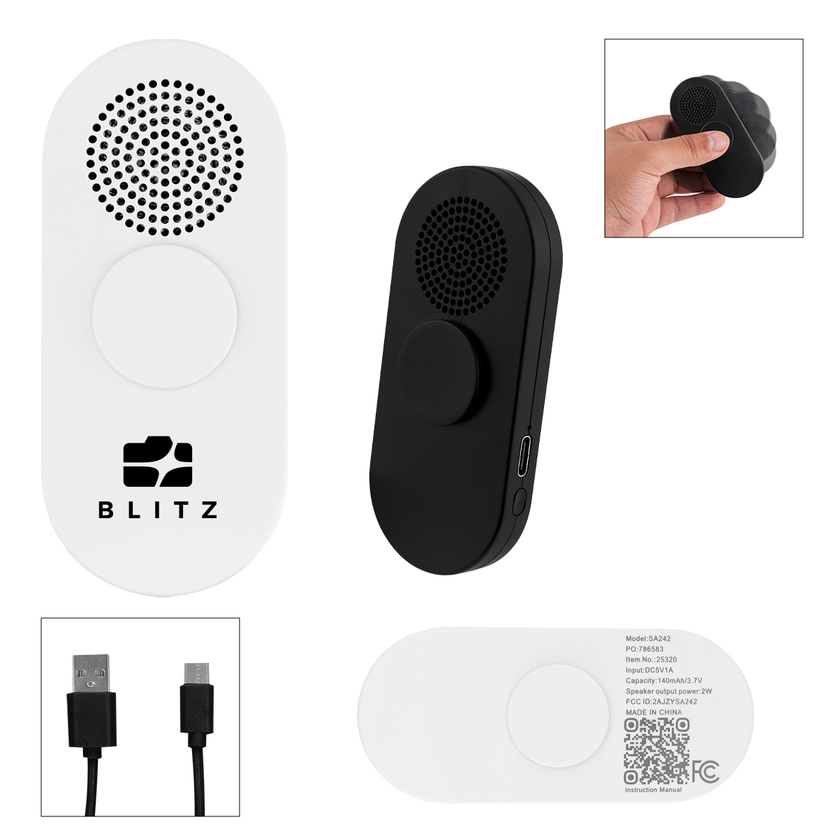 rABS Fun Spinner Wireless Speaker 5