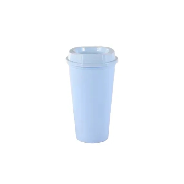 16oz Colorful Plastic Cup - Vibrant Reusable Drinkware 7