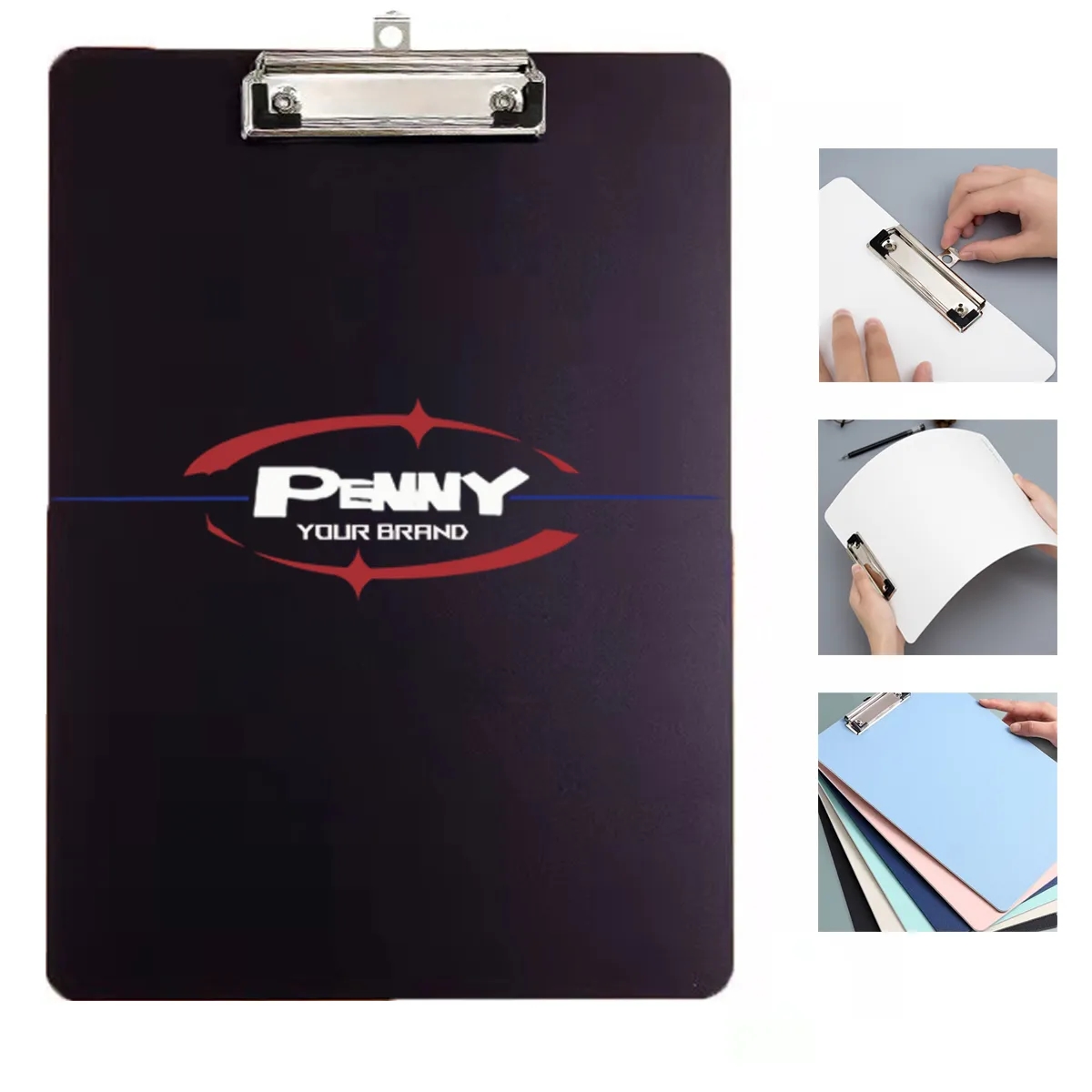 A4 File Writing Board Clipboard with Metal Clip 2