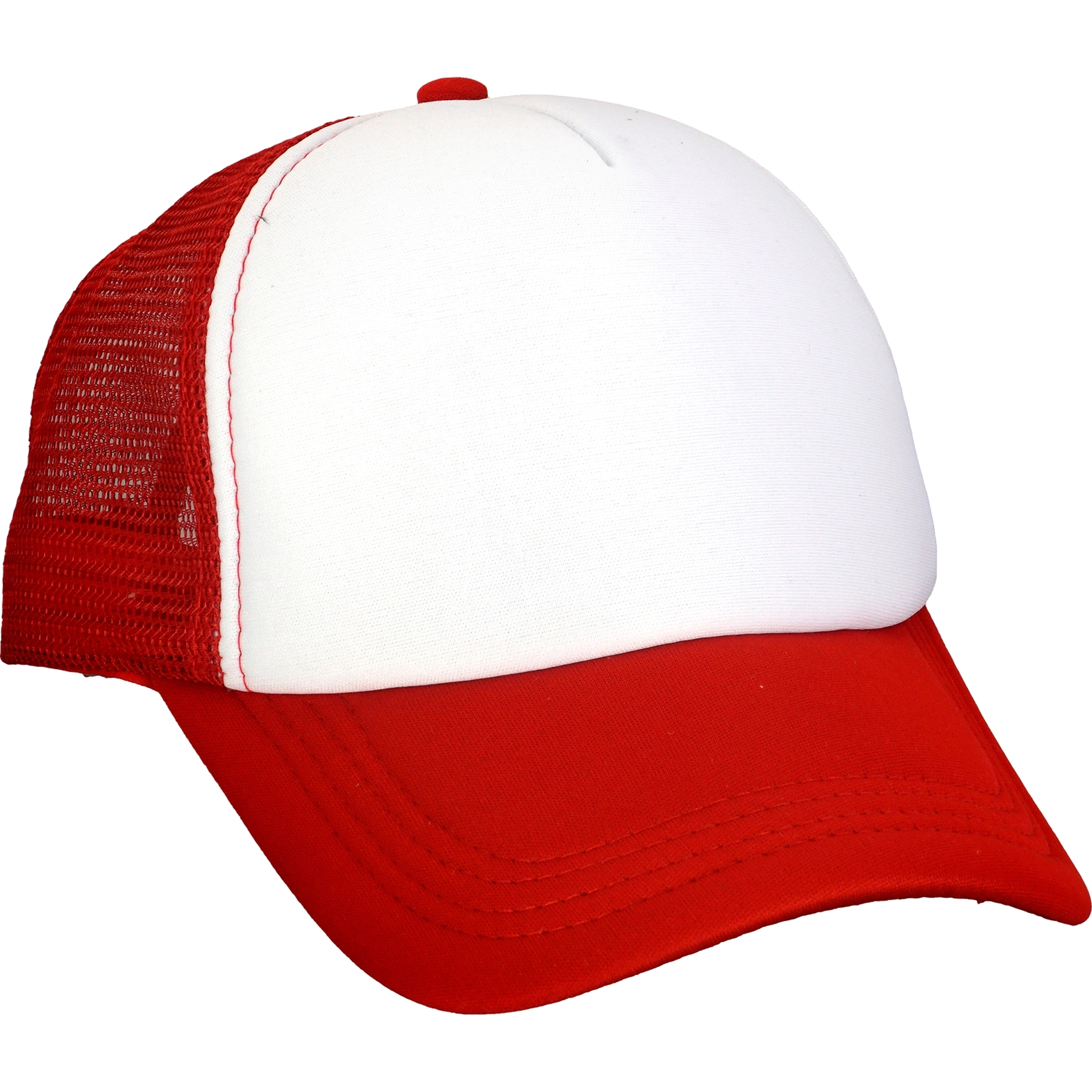 Foam Hexagon Emblem Trucker Hat 6