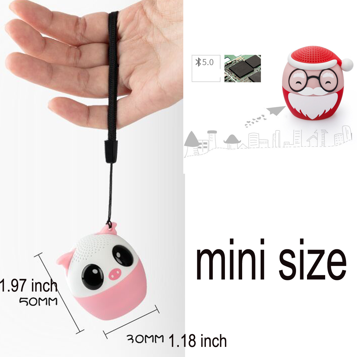 Santa Claus Mini Wireless Speaker 2