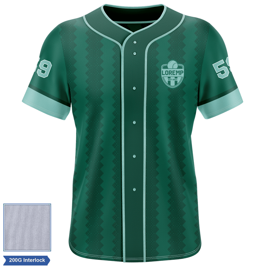 Rush - Men's & Kids' Sublimation Full Button Baseball Jersey