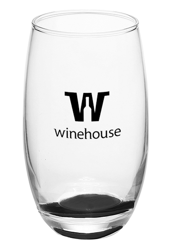 15 oz. Mikonos Clear Stemless Wine Glasses 15