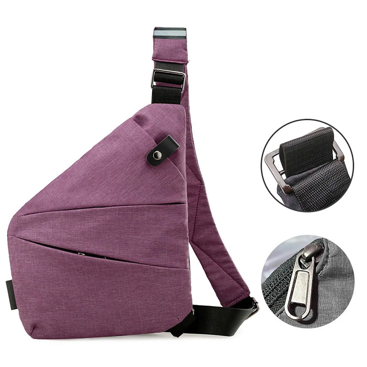 Crossbody Chest Shoulder Bags with Pockets 5