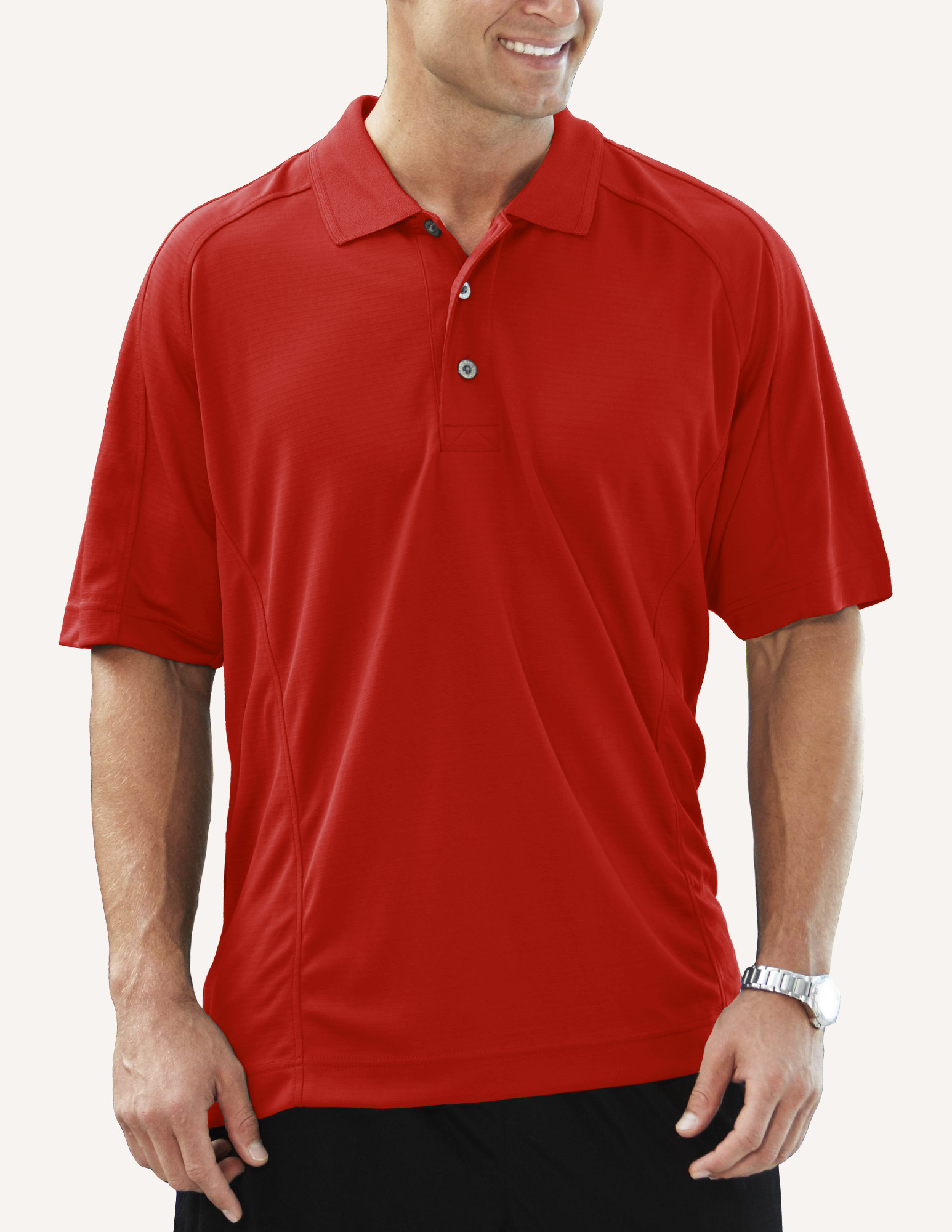 Men's Empire Ottoman Solid Polo Shirt 12