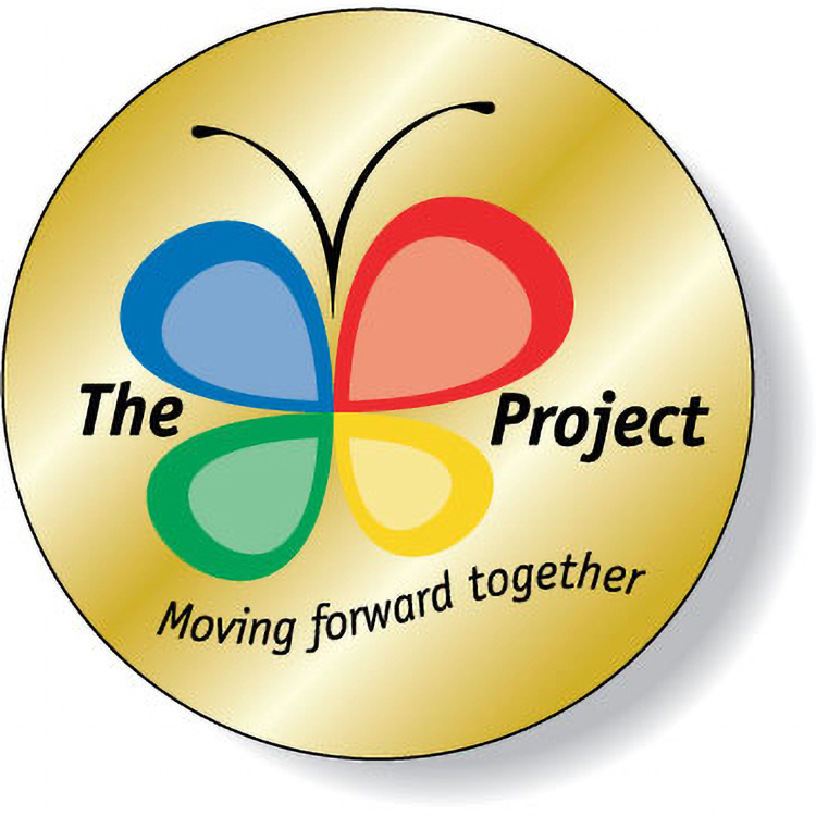 Bright Gold Foil Paper Roll Labels Stock Circle (4" Dia.)