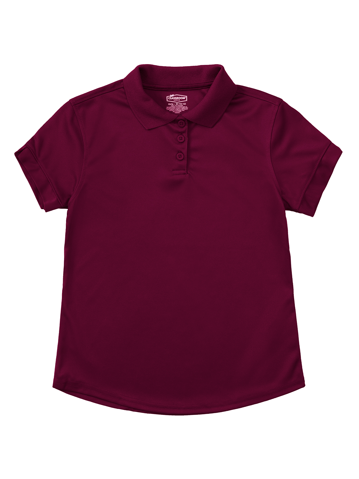 Classroom Uniforms - Girls' Short Sleeve Moisture Wicking Polo