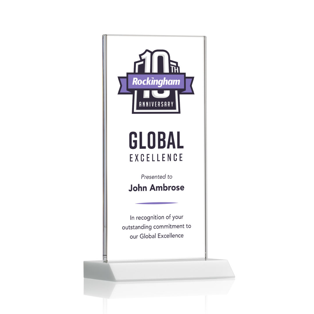 Bolton VividPrint™ Award - White 3