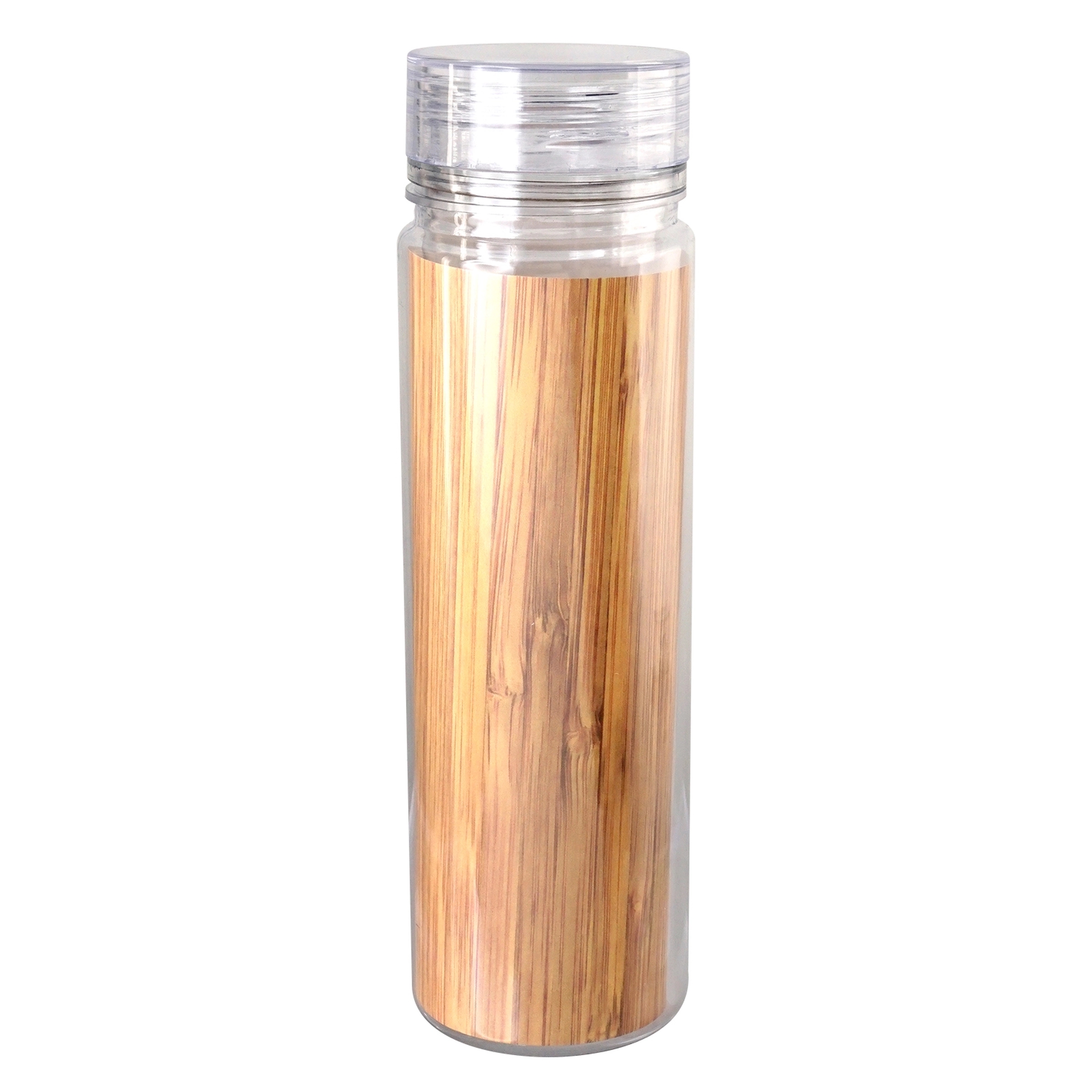 Clear View 18 oz. Full Color Bamboo Pattern Bottle 12