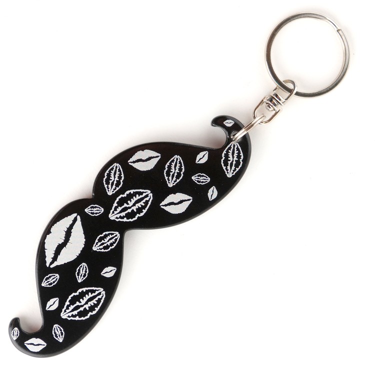 Mustache Key Chain / Bottle Opener 7