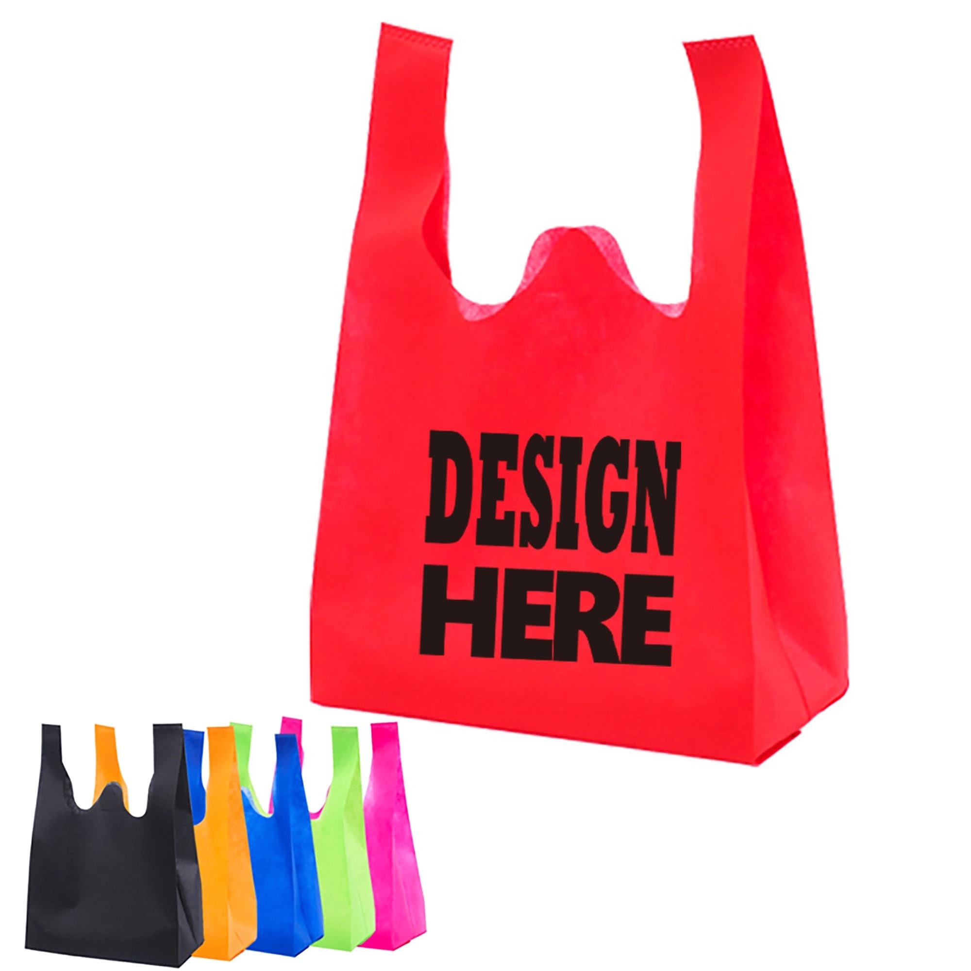 Reusable Vest-style Non-Woven Tote Bag 6