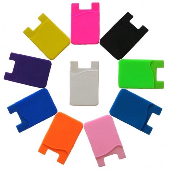 Silicone Card Holder Phone Wallet 7
