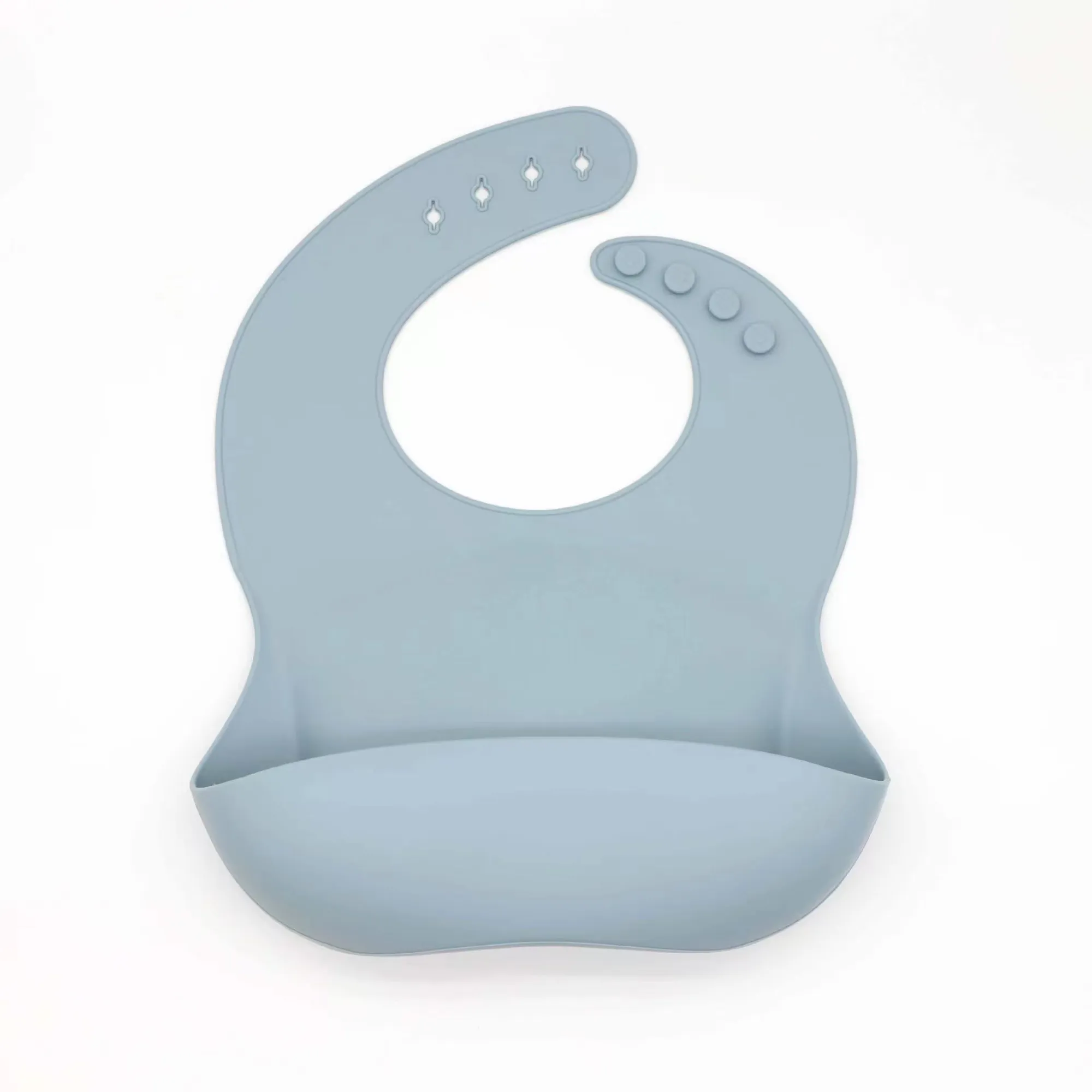 Waterproof Silicone Easily Wipes Clean Baby Bib Customize 10