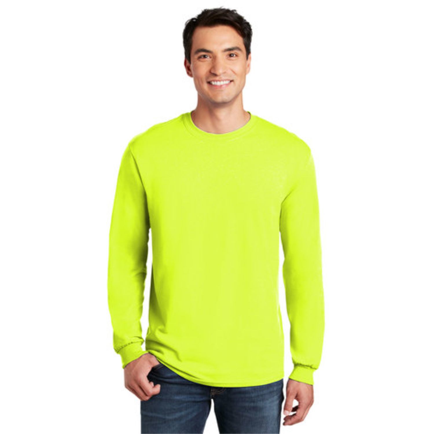 Gildan® - Heavy Cotton™ 100% Cotton Long Sleeve T-Shirt 3