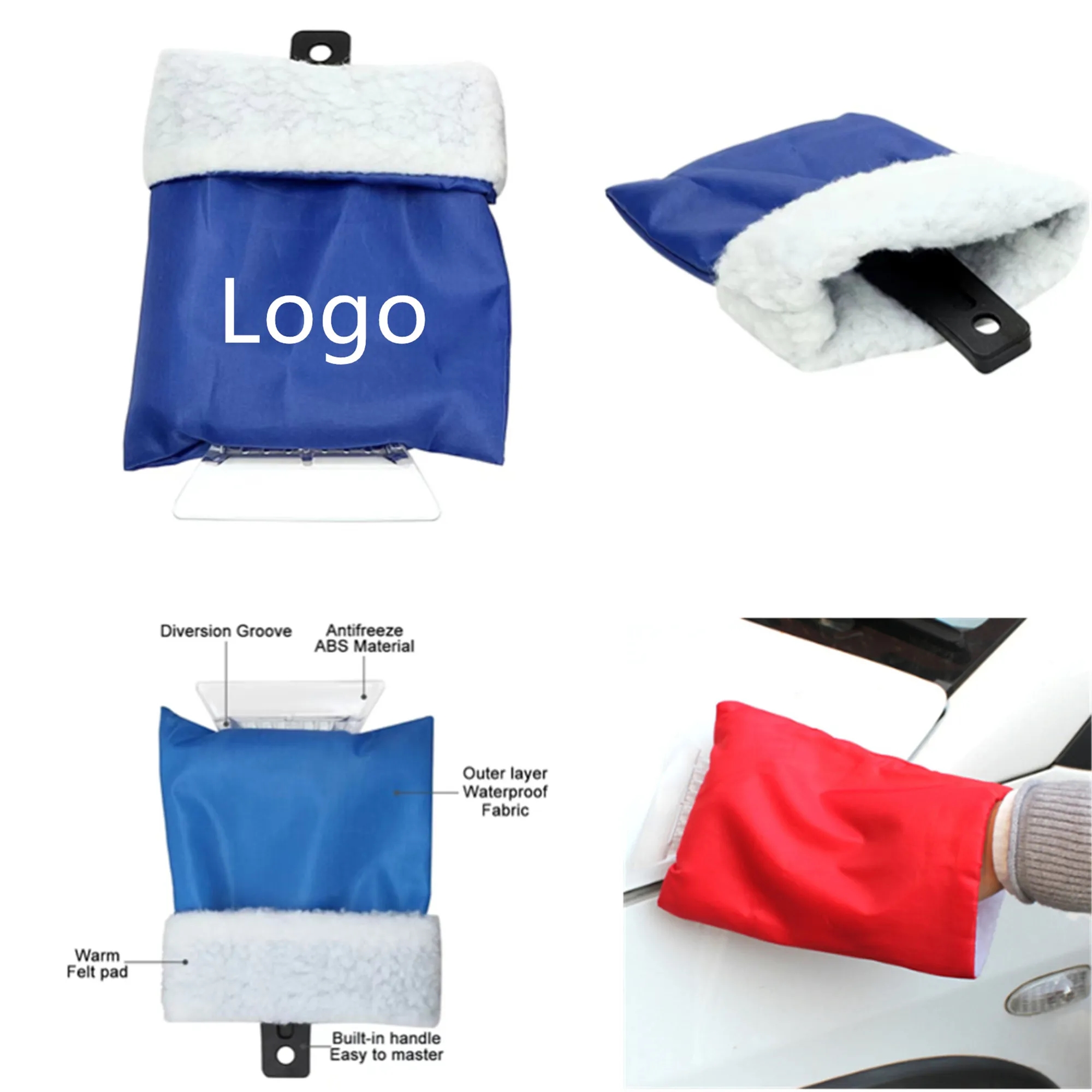 Snow Scraper with Gloves 3