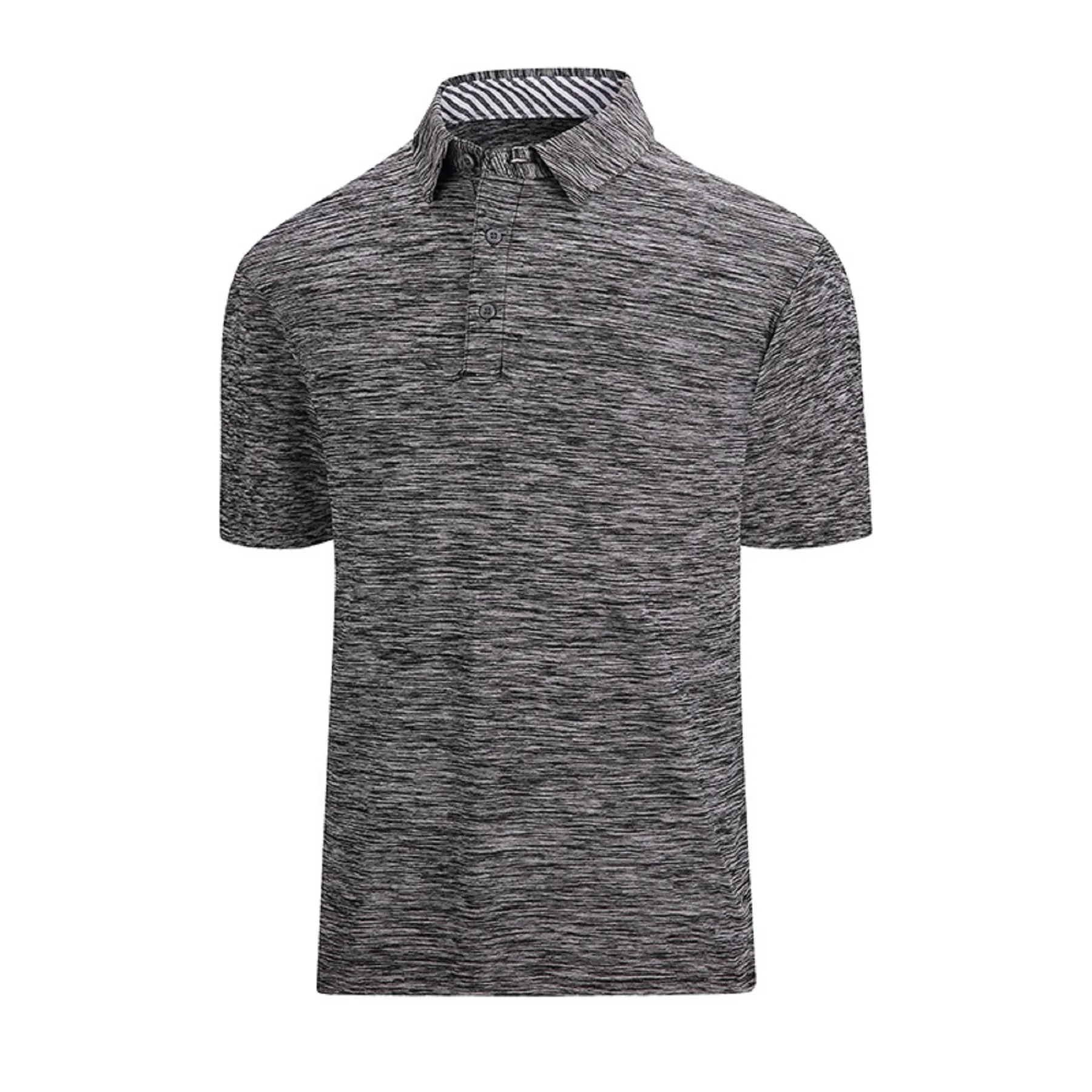 Moisture Wicking Quick-Dry Short Sleeve Casual Polo Shirts 7