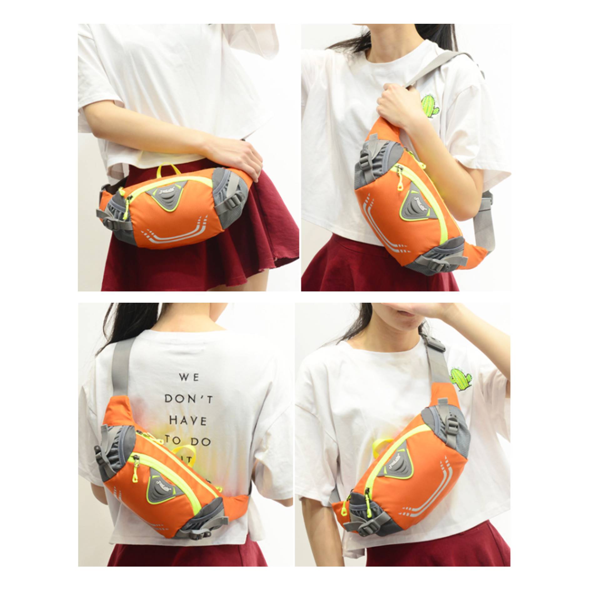 Leisure Sports Running Fanny Pack Chest Bag 4