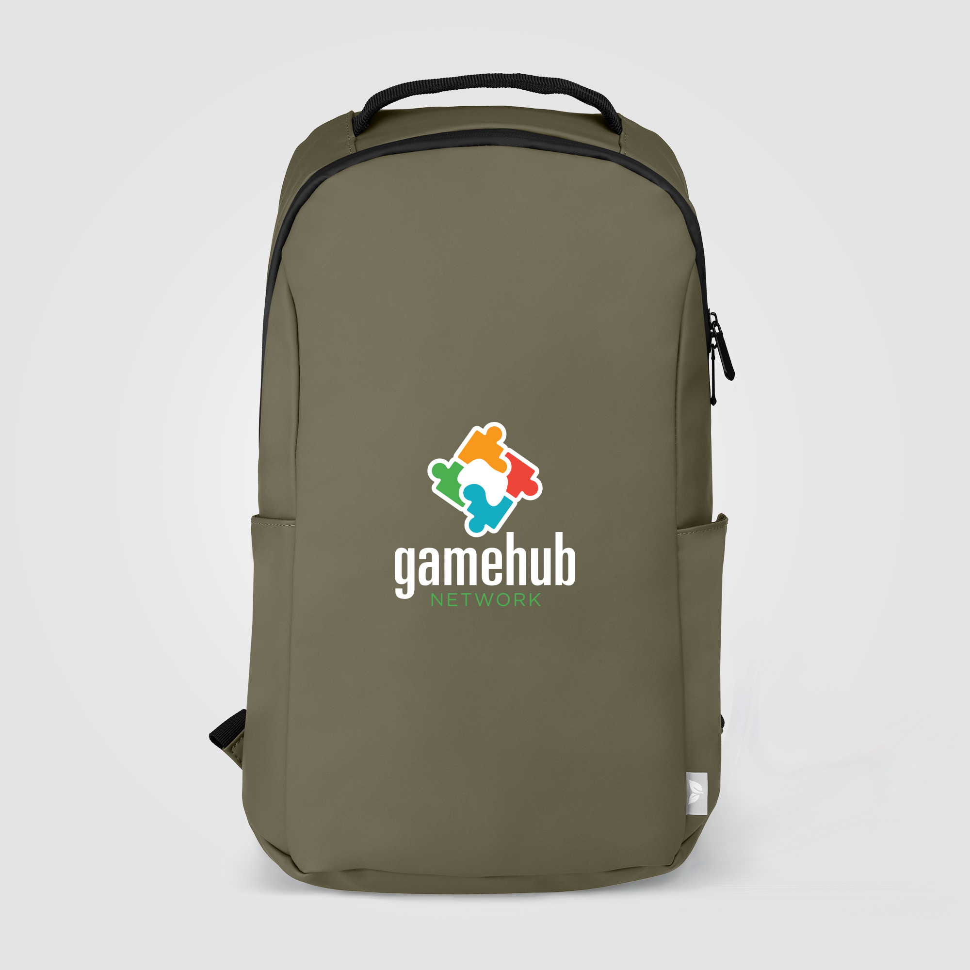 Malmö rPET Waterproof Zippered 15-Inch Laptop Backpack – 14L 9