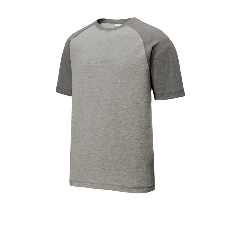 Sport-Tek PosiCharge Tri-Blend Wicking Raglan Tee. 52